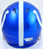 Peyton Manning Autographed Indianapolis Colts Flash Speed Mini Helmet-Fanatics