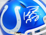 Peyton Manning Autographed Indianapolis Colts Flash Speed Mini Helmet-Fanatics