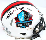 Ray Lewis Autographed NFL HOF Speed Mini Helmet-Beckett W Hologram *Black