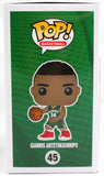 Giannis Antetokounmpo Signed Milwaukee Bucks Funko Pop Figurine #45-BeckettWHolo