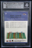 2002 Fleer Tradition #7 Ray Lewis Baltimore Ravens BAS Autograph 10