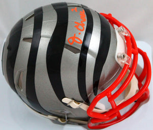 Ja'Marr Chase Autographed Bengals Flash Speed Mini Helmet *top-BeckettW Hologram