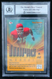 1997 Finest #269 Tony Gonzalez Kansas City Chiefs BAS Autograph 10