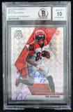 2020 Panini Mosaic Silver #213 Tee Higgins Bengals BAS Autograph 10