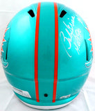 Bob Griese Autographed F/S Dolphins Flash Speed Helmet w/3Insc.-Beckett W Holo