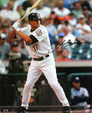 Lance Berkman Autographed 16x20 HM Batting Photo- TriStar Authenticated *Black