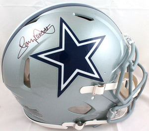 Tony Dorsett Autographed Dallas Cowboys F/S Speed Authentic Helmet-BeckettW Holo