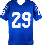 Eric Dickerson Signed Blue Pro Style Jersey w/HOF-Beckett W Hologram *Black