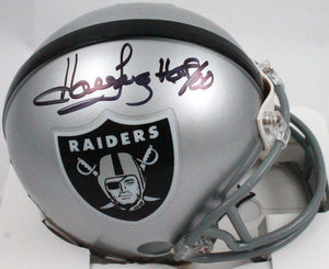 Howie Long Autographed Oakland Raiders Mini Helmet w/HOF-Beckett W Hologram