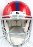 Michael Strahan Autographed NY Giants F/S Flash Speed Authentic Helmet-BAW Holo