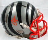 Chad Johnson Autographed Cincinnati Bengals Flash Speed Mini Helmet-BeckettWHolo