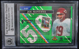 1993 Stadium Club #440 Joe Montana Auto Kansas City Chiefs BAS Autograph 10