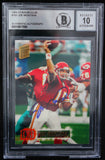 1994 Stadium Club #160 Joe Montana Auto Kansas City Chiefs BAS Autograph 10