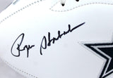 Roger Staubach Autographed Dallas Cowboys Logo Football w/SB MVP-Beckett W Holo