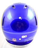 Odell Beckham Jr. Signed LA Rams F/S 2020 Speed Authentic Helmet-Beckett W Holo