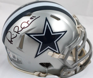 Michael Irvin Autographed Dallas Cowboys Speed Mini Helmet-Beckett W Holo