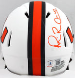 Michael Irvin Signed Miami Hurricanes Lunar Speed Mini Helmet-Beckett W Hologram