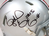 Ezekiel Elliott Autographed Ohio State Buckeyes Speed Mini Helmet-Beckett W Holo