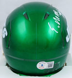 Elijah Moore Autographed New York Jets Speed Mini Helmet-Beckett W Hologram