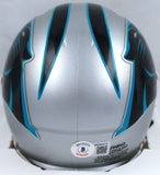 DJ Moore Autographed Carolina Panthers Speed Mini Helmet-Beckett W Hologram