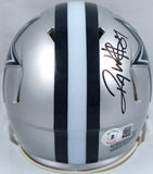 Roy Williams Autographed Dallas Cowboys Speed Mini Helmet w/Insc.-Beckett W Holo