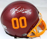 Taylor Heinicke Signed Washington Mini Helmet-Beckett W Hologram *White