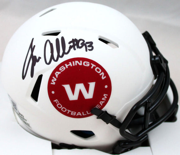 Jonathan Allen Signed Washington Lunar Speed Mini Helmet-Beckett W Hologram