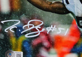 Kwity Paye Autographed Colts 8x10 FP Rain Photo-Beckett W Hologram *White