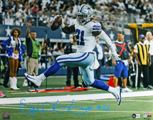 Ezekiel Elliott Autographed Dallas Cowboys 16x20 TD Photo-Beckett W Hologram