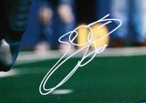 Emmitt Smith Autographed Cowboys 16x20 Running with Ball HM Photo- BA W Hologram