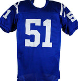 Kwity Paye Autographed Blue Pro Style Jersey *1- Beckett W Hologram *Black