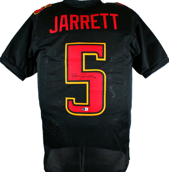 Rakim Jarrett Autographed Black College Style Jersey-Beckett W Hologram *Black