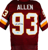 Jonathan Allen Autographed Maroon Pro Style Jersey-Beckett W Hologram *Black