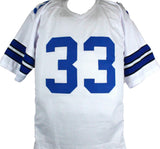 Tony Dorsett Autographed White Pro Style Jersey-Beckett W Hologram *Silver