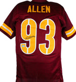 Jonathan Allen Autographed Maroon Pro Style Jersey-Beckett W Hologram *Black