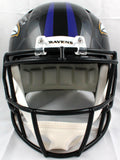 Ray Lewis Signed Baltimore Ravens F/S Speed Helmet w/SB MVP-Beckett W Hologram