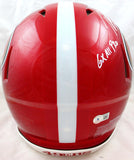 Patrick Willis Signed F/S SF 49ers Flash Speed Authentic Helmet w/3insc.-BAWHolo