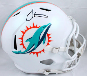 Tyreek Hill Autographed Miami Dolphins F/S Speed Helmet-Beckett W Hologram