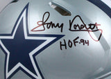 Tony Dorsett Signed Dallas Cowboys F/S Speed Authentic Helmet w/HOF-BeckettWHolo