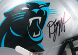 DJ Moore Autographed Carolina Panthers F/S Speed Helmet-Beckett W Hologram