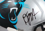 DJ Moore Autographed Carolina Panthers F/S Speed Authentic Helmet-Beckett W Holo