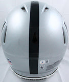 Josh Jacobs Autographed Las Vegas Raiders F/S Speed Authentic Helmet-BAW Holo