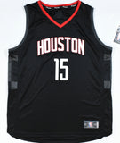 Clint Capela Autographed Houston Rockets Black Nike Fast Break Jersey - Tristar