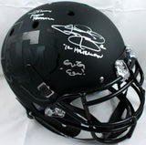 Johnny Manziel Signed Texas A&M Schutt F/S Authentic Helmet w/3Insc.-BAW Holo