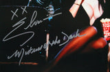 Cassandra Peterson Autographed 11x14 Elvira Photo w/Insc-JSA W *Silver