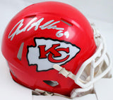 Jared Allen Autographed Kansas City Chiefs Speed Mini Helmet-Beckett W Hologram