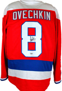 Alexander Ovechkin Signed Washington Capitals Fanatics Breakaway Jersey-Fanatics