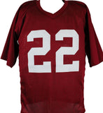 Mark Ingram Autographed Maroon College Style Jersey W/Heisman-JSA W *R2 *Black