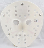 Ari Lehman Signed Friday The 13th White Jason Mask w/2 Insc.-Beckett W Hologram