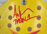 Ari Lehman Signed Friday The 13th Yellow Jason Mask w/Jason 1-Beckett W Hologram